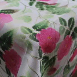 Obrus teflónový ružové ruže  vzor 733