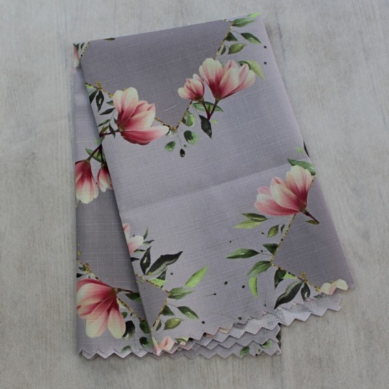 Obrus teflónový Magnólie  vzor 728