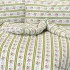 Krepové posteľné prádlo Retro zelené