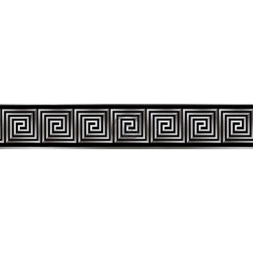 Samolepiaca bordúra Versace čierno-biela  BO51015 5,3cmx5m