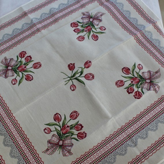 Gobelínový ubrus Romantický tulipán