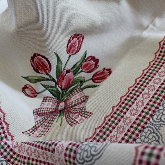 Gobelínový ubrus Romantický tulipán