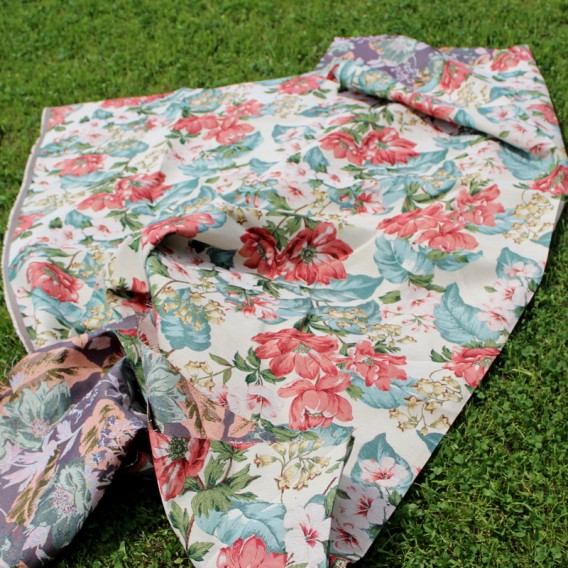 Gobelínová metráž Veľké kvety 4714 š.280cm