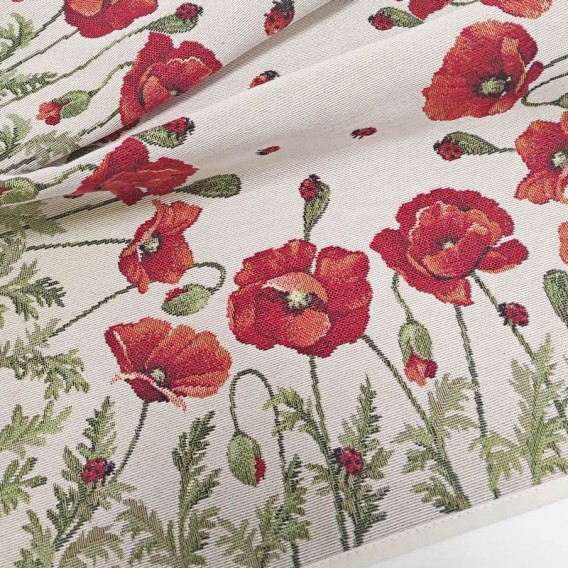 Gobelínový obrus Vlčie maky 2 40x100cm