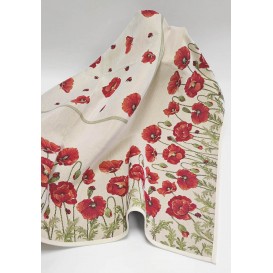 Gobelínový obrus Vlčie maky 2 100x100cm