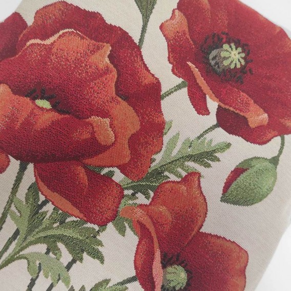 Gobelínová obliečka Vlčie maky 2 45x45cm