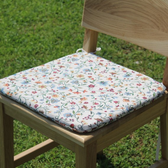 Podsedák na stoličku Drobné kvietky