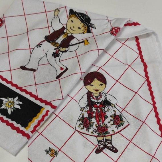 Kuchynské utierky 3Set kroje