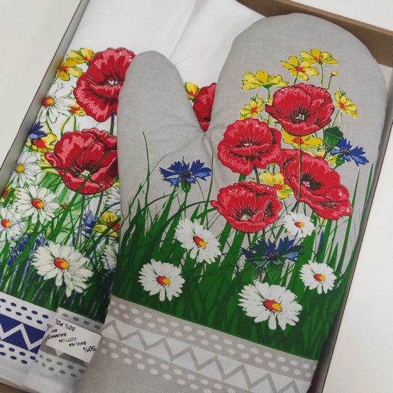 Kuchynský set 2+1 Maky a koprediny šedý