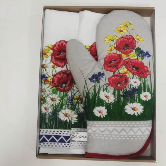 Kuchynský set 2+1 Maky a koprediny šedý