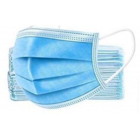 Rúško ochranné jednorázové 3-vrstvové 50ks