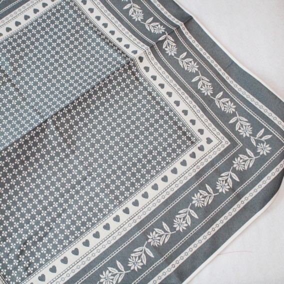 Gobelínový ubrus Šedý