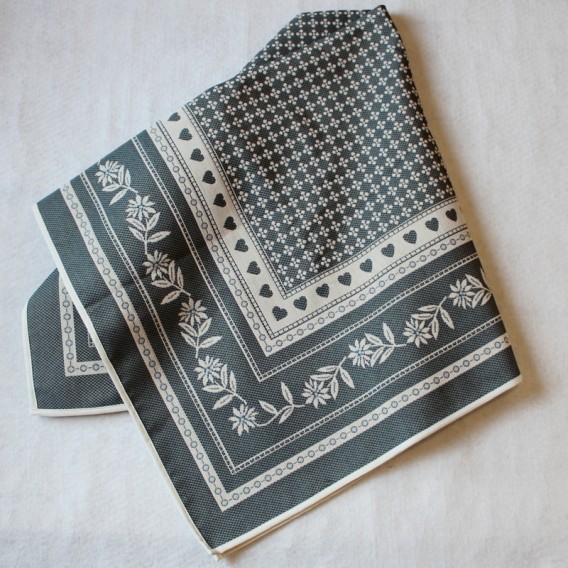 Gobelínový ubrus Šedý