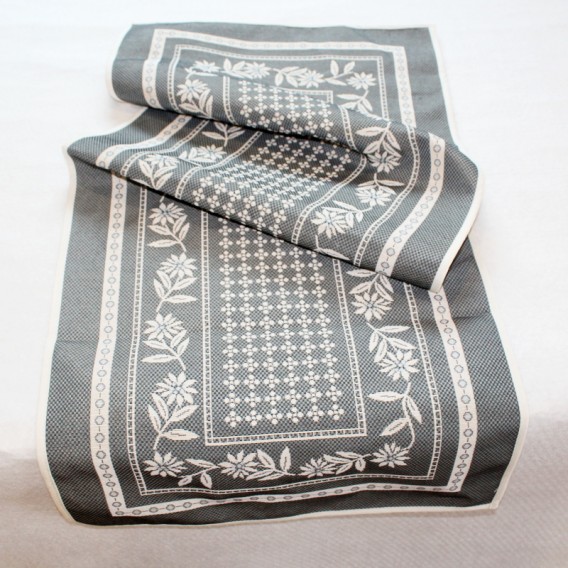 Gobelínový obrus Sivý 40X100cm