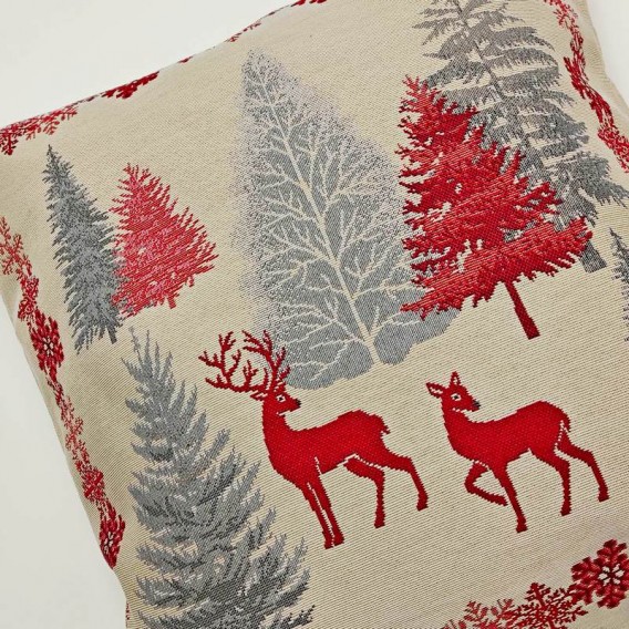 Gobelínový povlak Škandinávska zima 2 45x45cm