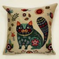 Gobelínová obliečka Scandi Mačka 45x45cm