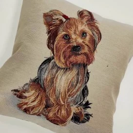 Gobelínová obliečka Yorkshire  45x45cm