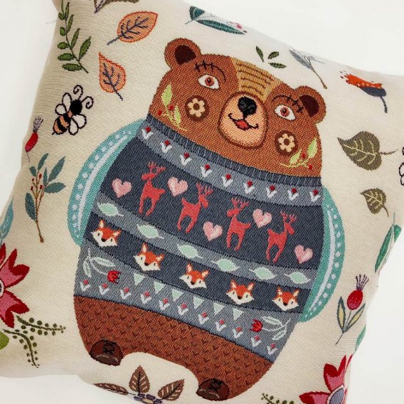 Gobelínový povlak Scanci maco 45x45cm