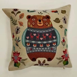 Gobelínová obliečka Scandi Maco 45x45cm