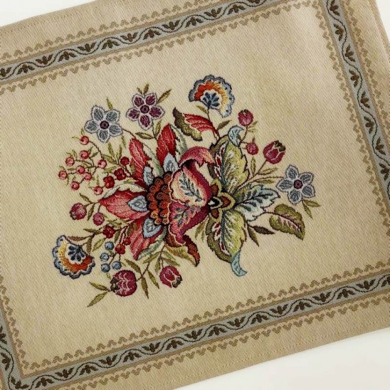 Gobelínový obrus kvety 38x48cm