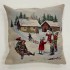 Gobelínový povlak Sánkovačka 45x45cm