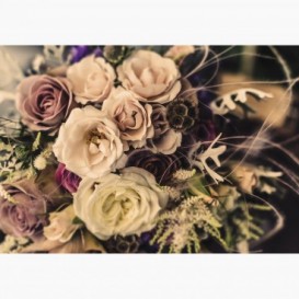 Fototapeta - FT7013 - Vintage kytica ruží