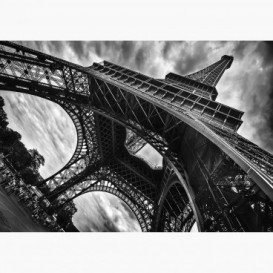 Fototapeta - FT7097 - Čierno-biela Eiffelova veža