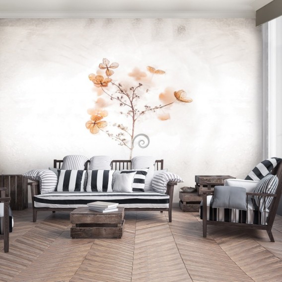 Fototapeta - FT7253 - Oranžové kvety