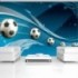 Fototapeta - FT7673 - Futbalové lopty modrá