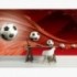 Fototapeta - FT7674 - Futbalové lopty červená
